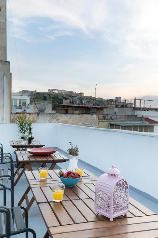 Boutique Central Apartments Acropolis View Athen Exterior foto